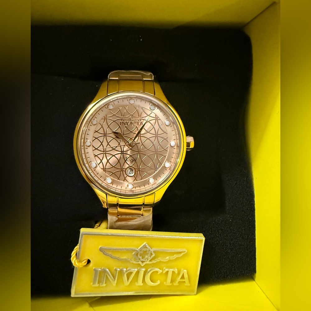 Invicta Angel Women's Watch - 38mm, Rose Gold